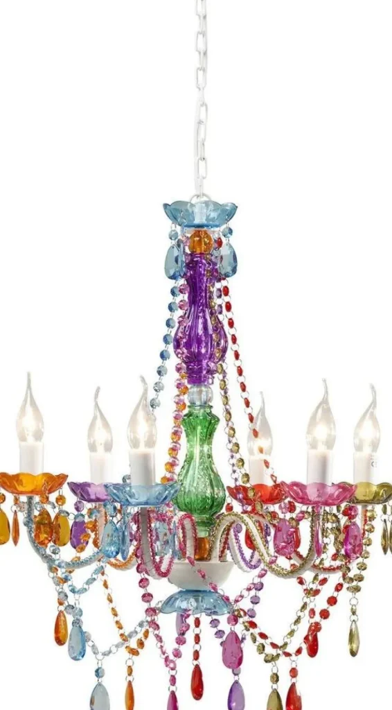 Riippuvalaisimet>KARE Design Starlight Riippuvalaisin, 6-haarainen, Monivärien