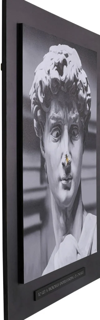 Taulut>KARE Design Statue Kehystetty Taulu 100x125cm