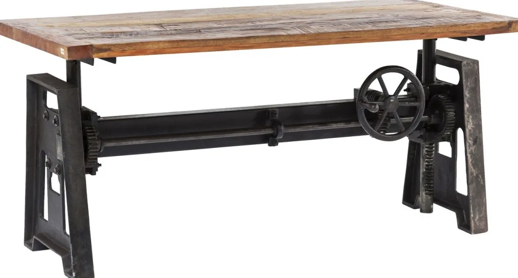 steamboat_econo_pyt_xcm_korkeus_sdettviss_1.webp Pöydät>KARE Design Steamboat Econo Pöytä 80x160cm, Korkeus Säädettävissä