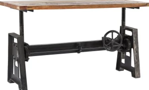 Pöydät>KARE Design Steamboat Econo Pöytä 80x160cm, Korkeus Säädettävissä