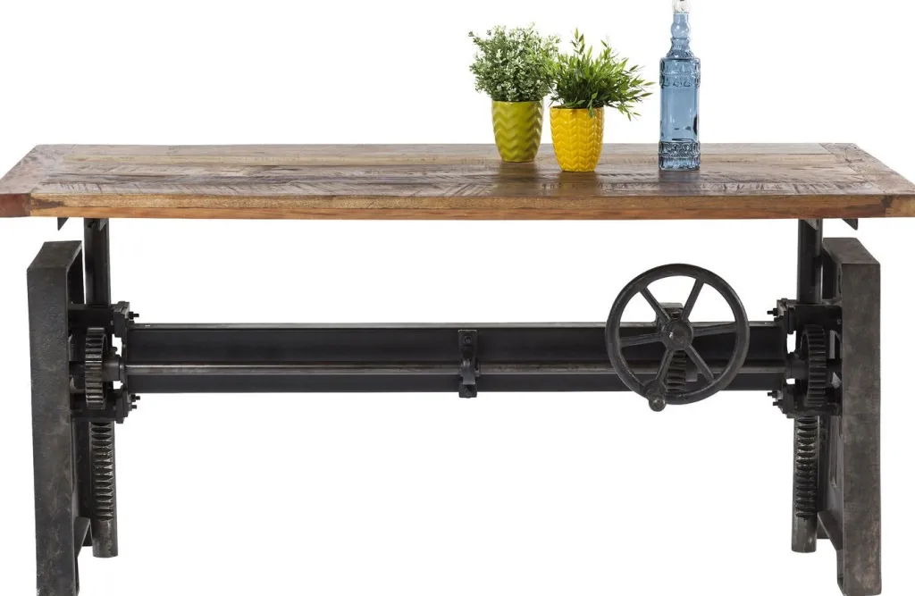 steamboat_econo_pyt_xcm_korkeus_sdettviss_5.webp Pöydät>KARE Design Steamboat Econo Pöytä 80x160cm, Korkeus Säädettävissä