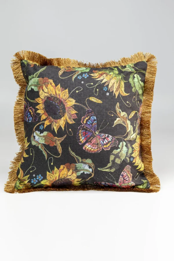 Sisustustyynyt | Olohuone>KARE Design Sunflower Fringe Tyyny 45x45cm
