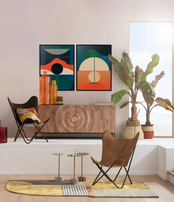 Taulut | Olohuone>KARE Design Sunrise Kehystetty Taulu 75x100cm
