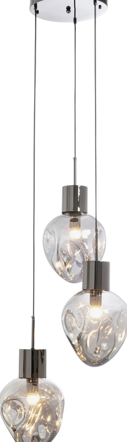 Riippuvalaisimet>KARE Design Supernova Smoky Tre Riippuvalaisin Ø45cm