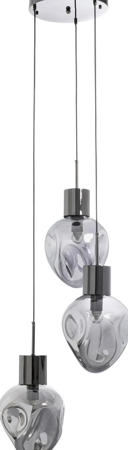 Riippuvalaisimet>KARE Design Supernova Smoky Tre Riippuvalaisin Ø45cm