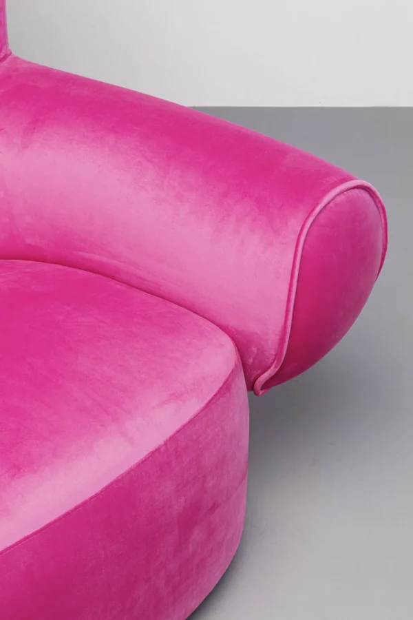 Olohuone | Nojatuolit>KARE Design Sweep Pink Nojatuoli, Pinkki