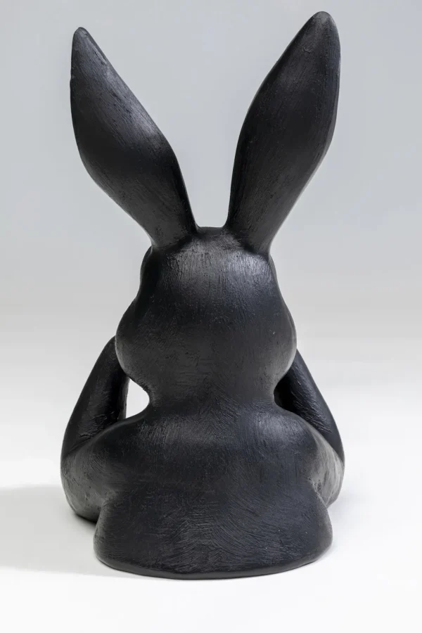 Koriste-Esineet>KARE Design Sweet Rabbit Jänis, Pupu Koriste-esine Musta 23cm