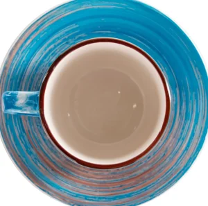 Kupit>KARE Design Swirl Blue Kahvikuppi+lautanen, Sininen (2/osaa)