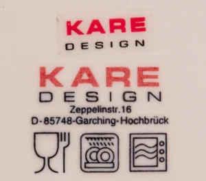 Kupit>KARE Design Swirl Blue Kahvikuppi+lautanen, Sininen (2/osaa)