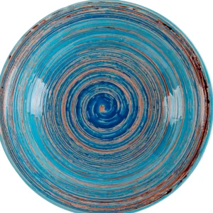 Lautaset>KARE Design Swirl Blue Syvä Lautanen, Sininen Ø21cm
