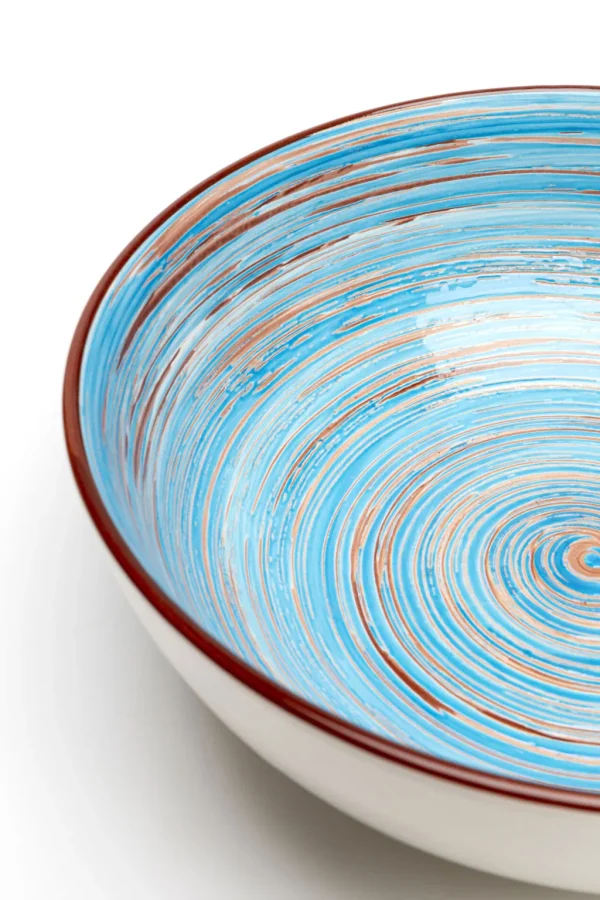 Kulhot>KARE Design Swirl Kulho Sininen Ø22cm