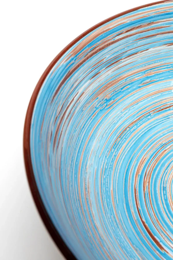 Kulhot>KARE Design Swirl Kulho Sininen Ø22cm