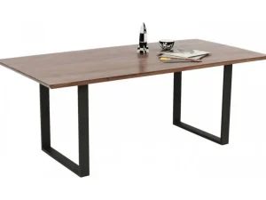 Pöydät>KARE Design Symphony Dark Pöytä, Raaka Metalli 160x80cm