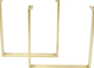 Pöydät>KARE Design Tavola Pöydänjalat Messinki (2/Setti)