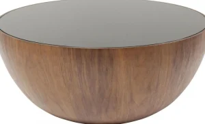 Sohvapöydät>KARE Design Tear Drops Sohvapöytä, Pähkinä Ø80cm