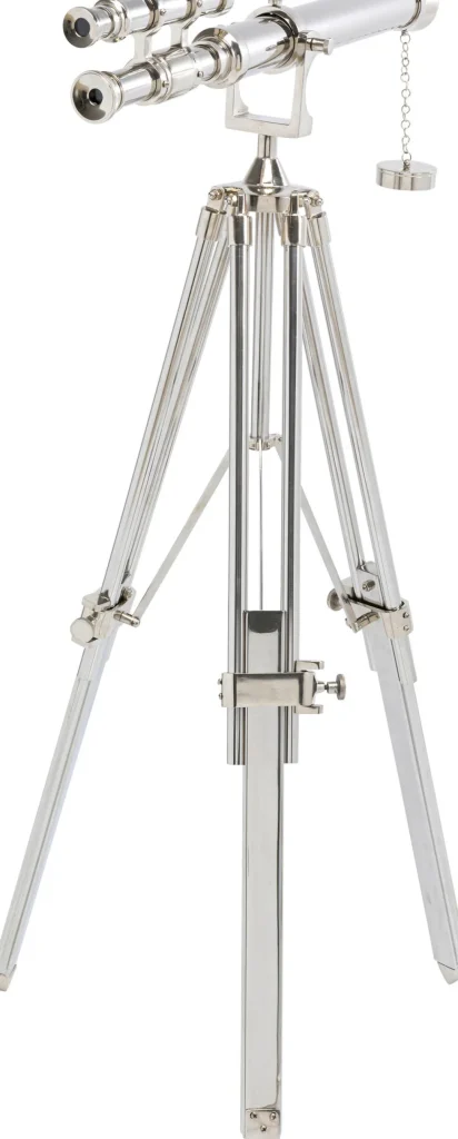 Jalalliset Koriste-Esineet>KARE Design Telescope Kaukoputki Koriste-esine Hopea 125cm