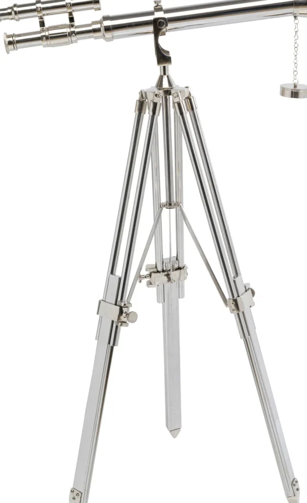 Jalalliset Koriste-Esineet>KARE Design Telescope Kaukoputki Koriste-esine Hopea 125cm