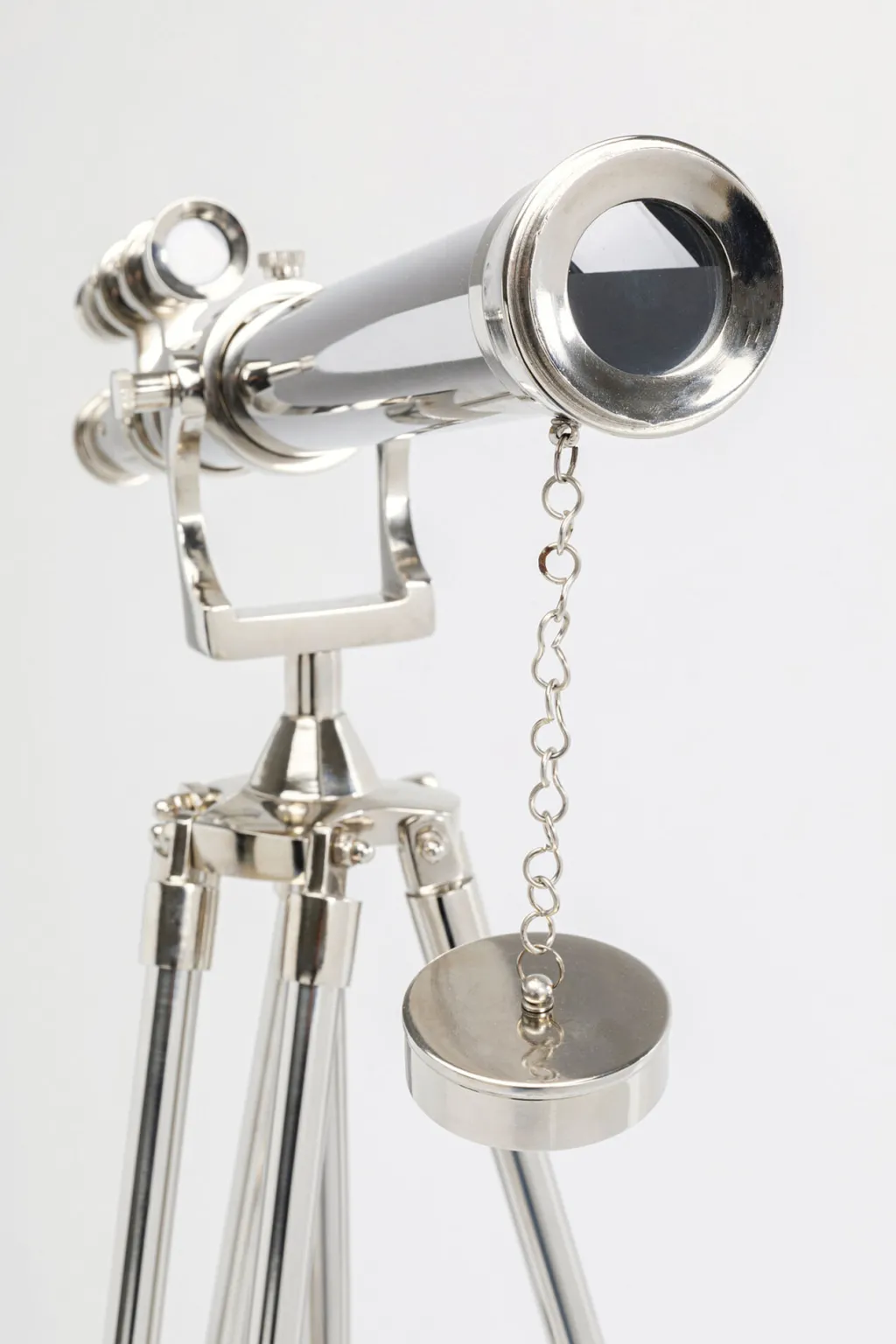 telescope_kaukoputki_koristeesine_hopea_cm_4.webp Jalalliset Koriste-Esineet>KARE Design Telescope Kaukoputki Koriste-esine Hopea 125cm