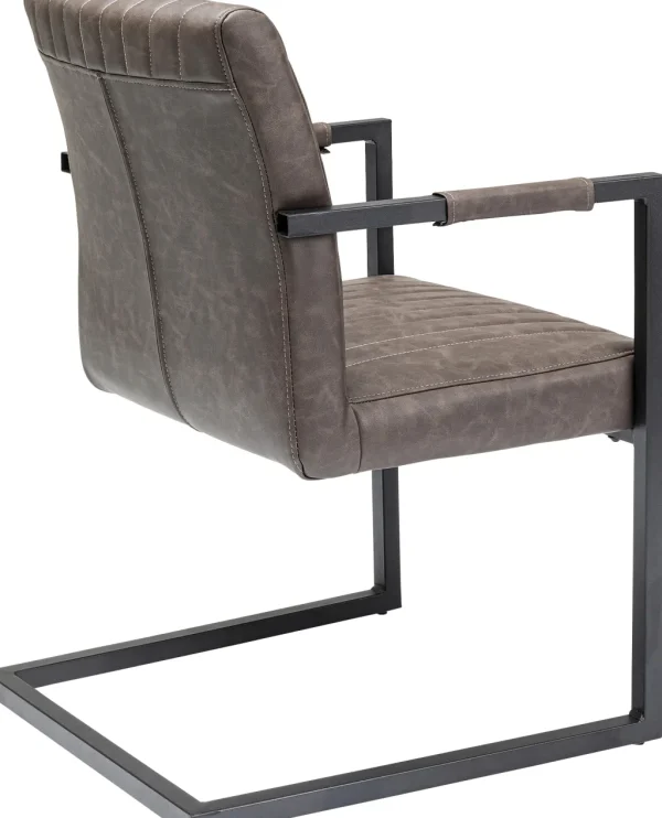 Tuolit>KARE Design Thamos Tuoli Käsinojilla, Ruskea