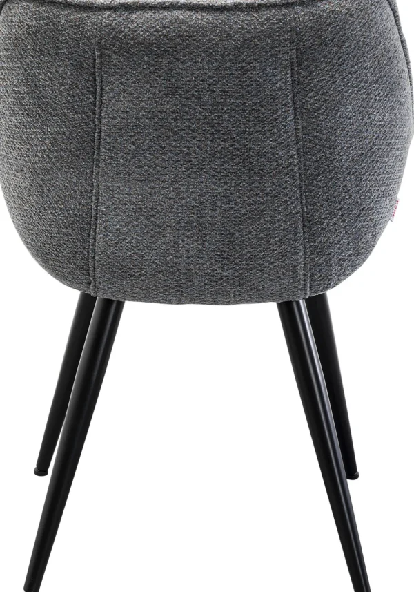 Tuolit>KARE Design Thelma Melange Grey Tuoli Käsinojilla Harmaa