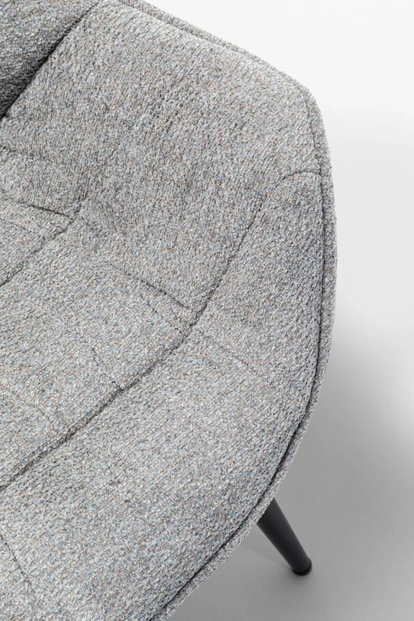 Tuolit>KARE Design Thelma Melange Grey Tuoli Käsinojilla Harmaa