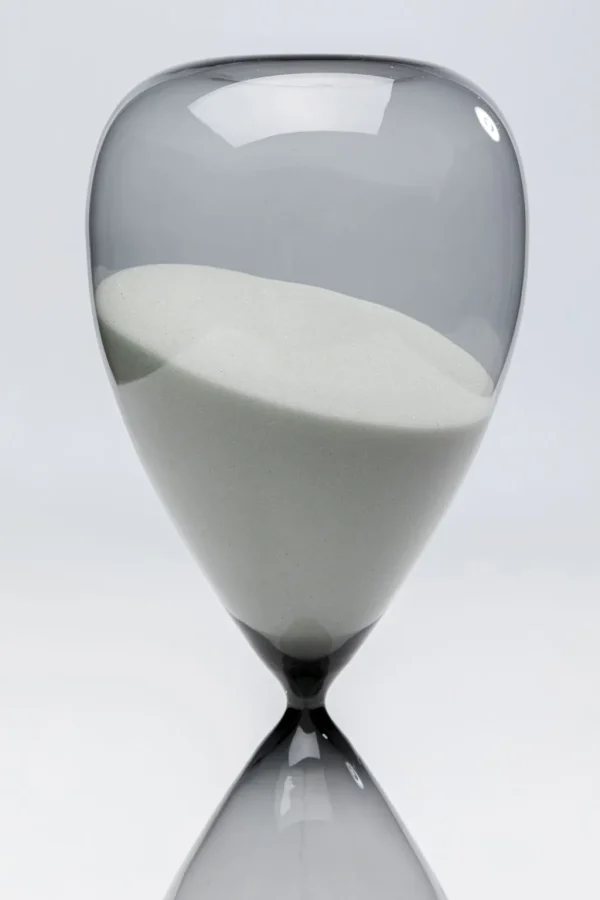 Koriste-Esineet>KARE Design Timer Black Tiimalasi, Musta 43cm