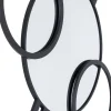 Peilit>KARE Design Triple Circle Seinäpeili, Musta 124x119cm