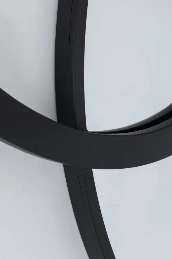 Peilit>KARE Design Triple Circle Seinäpeili, Musta 124x119cm