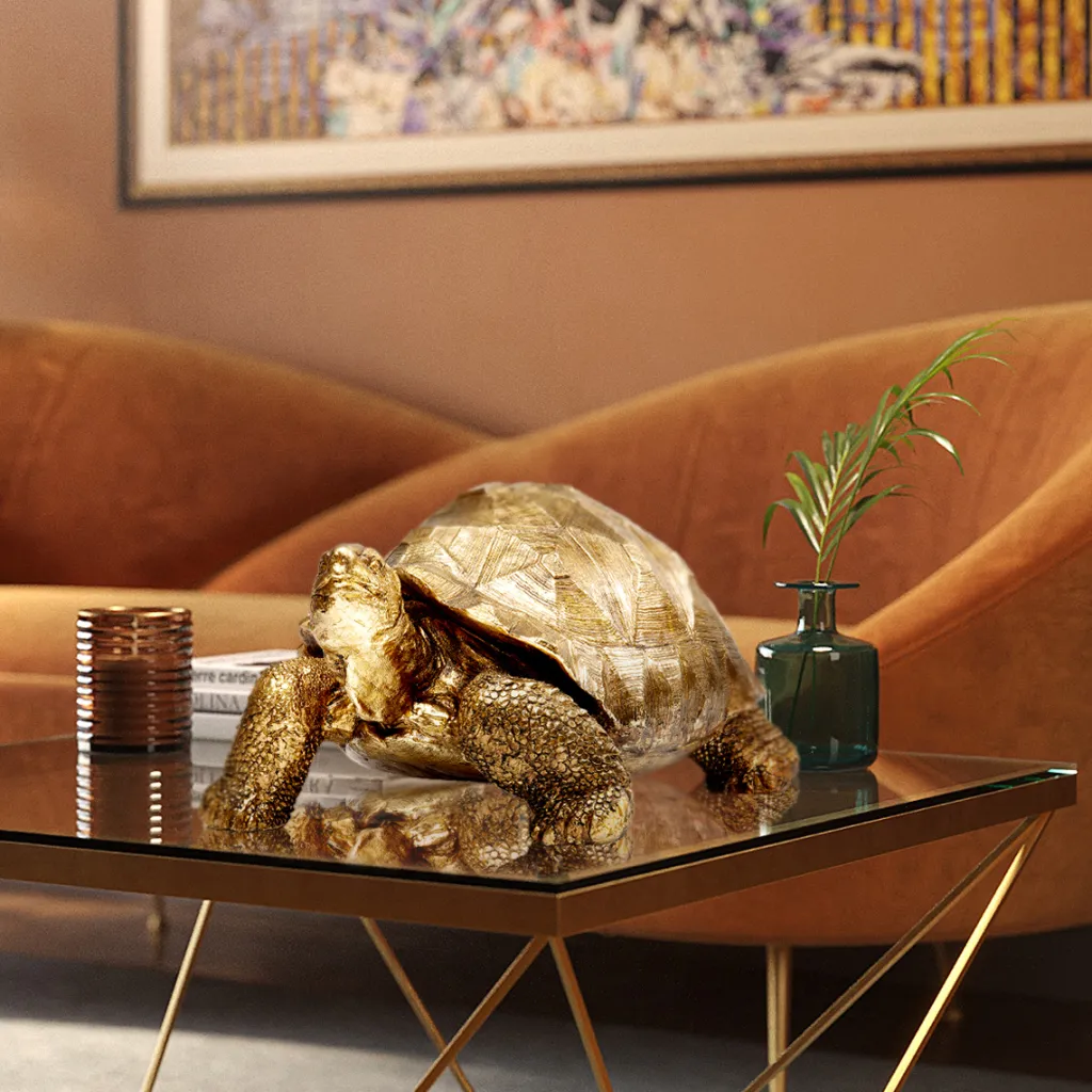 turtle_gold_medium_kilpikonna_koristeesine_kulta_cm_0.webp Jalalliset Koriste-Esineet>KARE Design Turtle Gold Medium Kilpikonna, Koriste-esine, Kulta 40cm