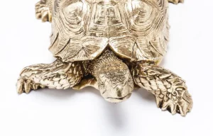 Koriste-Esineet>KARE Design Turtle Small Kilpikonna Koriste-esine, Kulta