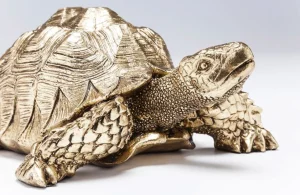 Koriste-Esineet>KARE Design Turtle Small Kilpikonna Koriste-esine, Kulta