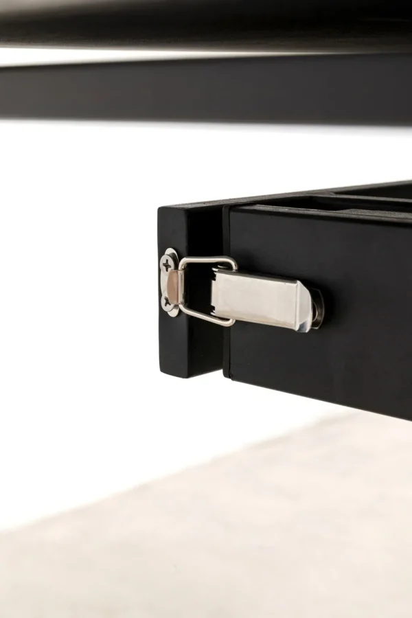 Pöydät>KARE Design Twist Jatkettava Ruokapöytä - Musta 120(30+30)x90cm