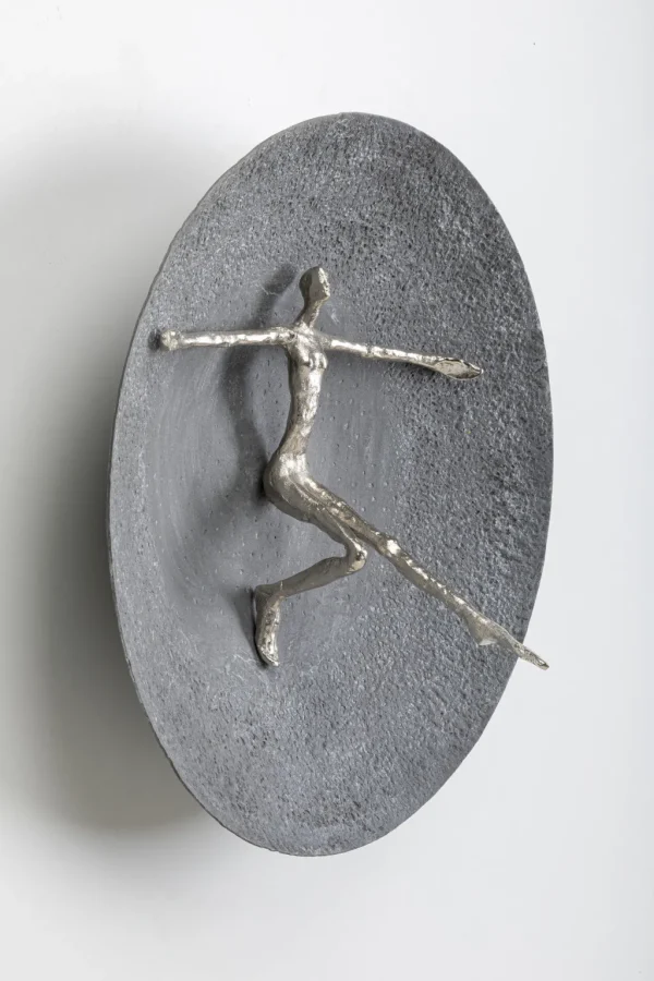 Seinäkoristeet>KARE Design Umano Silver Seinäkoriste Hopea Ø60cm