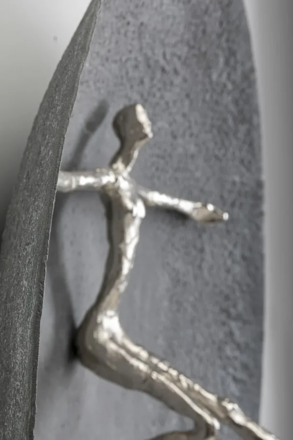 Seinäkoristeet>KARE Design Umano Silver Seinäkoriste Hopea Ø60cm