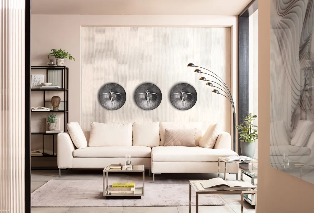 umano_silver_seinkoriste_hopea_cm_6.webp Seinäkoristeet>KARE Design Umano Silver Seinäkoriste Hopea Ø60cm