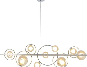 Riippuvalaisimet>KARE Design Universe Riippuvalaisin Kromi 110cm