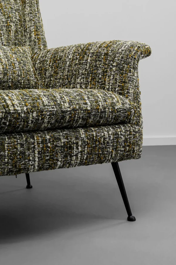 Nojatuolit>KARE Design Vegas Forever Melange Green Nojatuoli