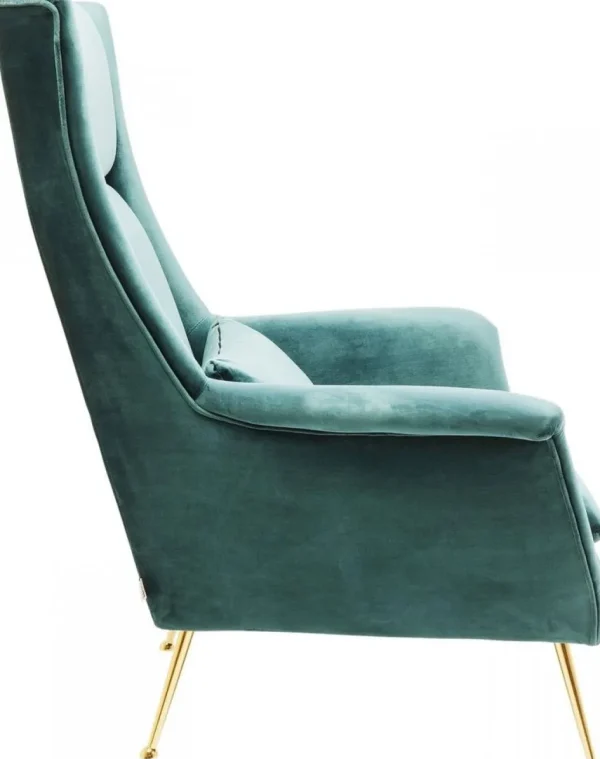 Nojatuolit>KARE Design Vegas Forever Nojatuoli, Sinivihreä