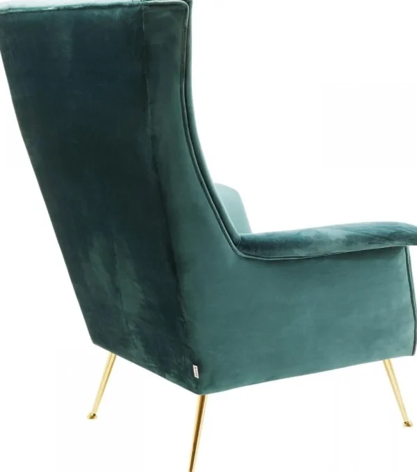 Nojatuolit>KARE Design Vegas Forever Nojatuoli, Sinivihreä