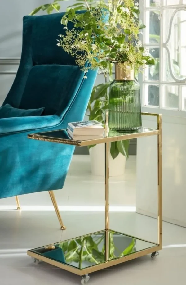 Nojatuolit>KARE Design Vegas Forever Nojatuoli, Sinivihreä
