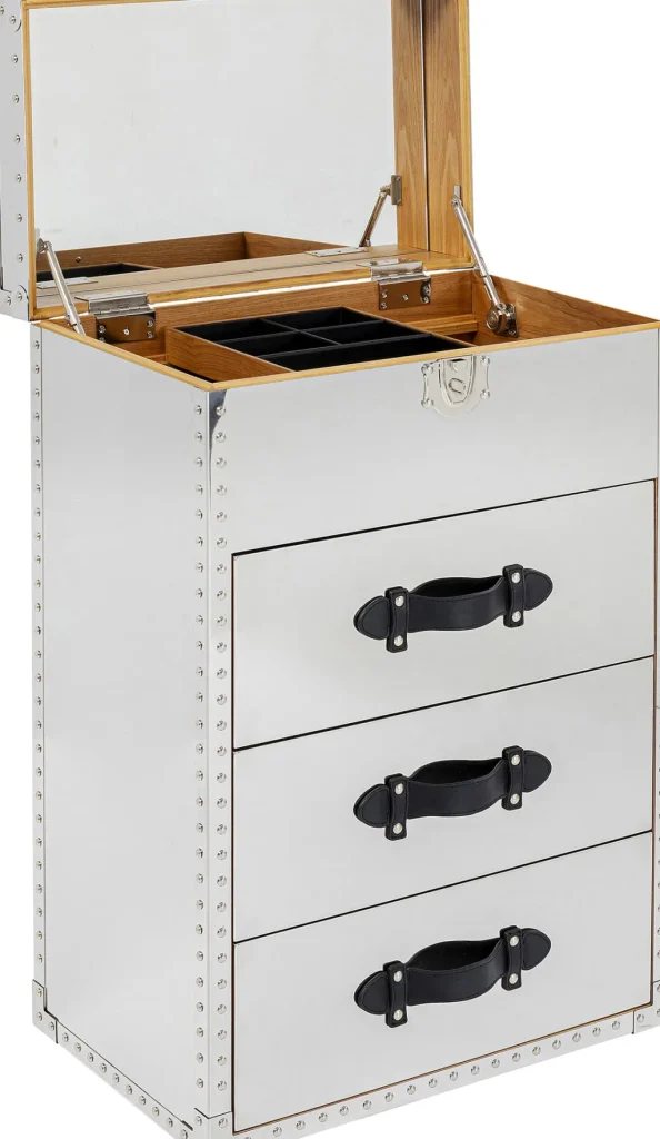 Konsolipöydät Ja Sivupöydät>KARE Design Vegas Make Up Lipasto, Laatikosto 65cm