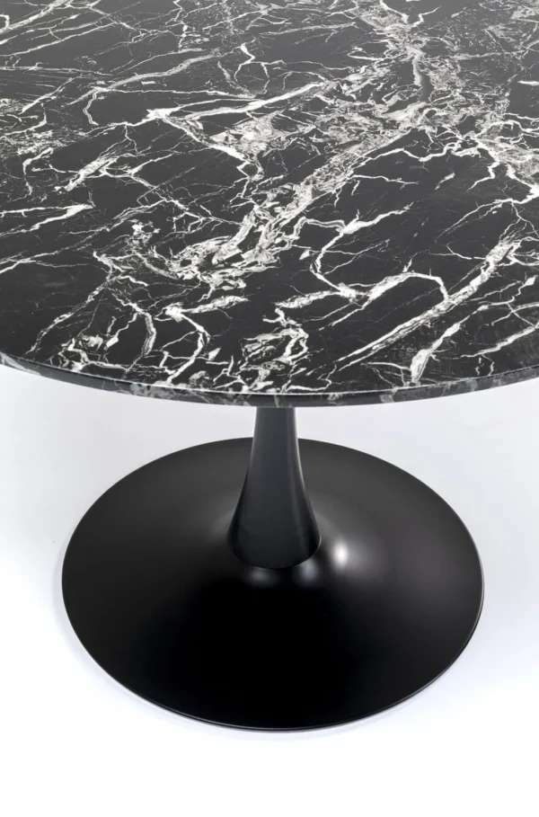 Pöydät>KARE Design Veneto Marble Pöytä, Marmori, Musta Ø110cm