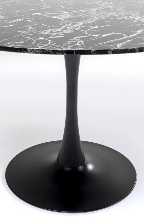 Pöydät>KARE Design Veneto Marble Pöytä, Marmori, Musta Ø110cm