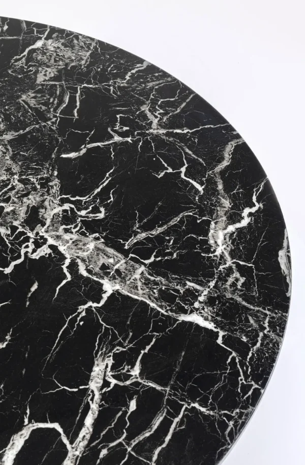 Pöydät>KARE Design Veneto Marble Pöytä, Marmori, Musta Ø110cm