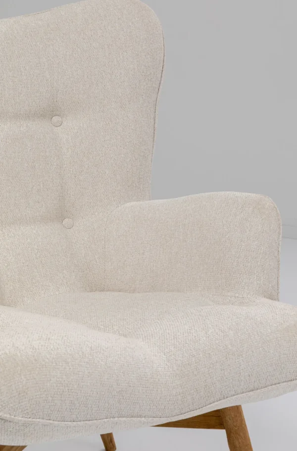 Nojatuolit>KARE Design Vicky Nojatuoli, Kermanvärinen