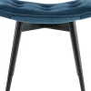 Rahit Ja Jakkarat>KARE Design Vicky Velvet Tuoli, Rahi, Sinivihreä 59x37cm