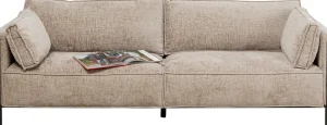 Sohvat | Olohuone>KARE Design Victor Sohva, 3-istuttava, Beige 233cm