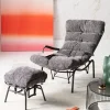 Olohuone | Nojatuolit>KARE Design Vienna Kääntyvä Nojatuoli + Rahi Harmaa