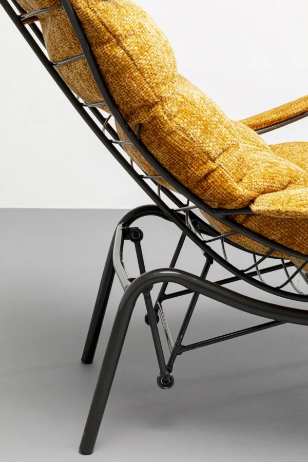 Olohuone | Nojatuolit>KARE Design Vienna Kääntyvä Nojatuoli + Rahi Keltainen