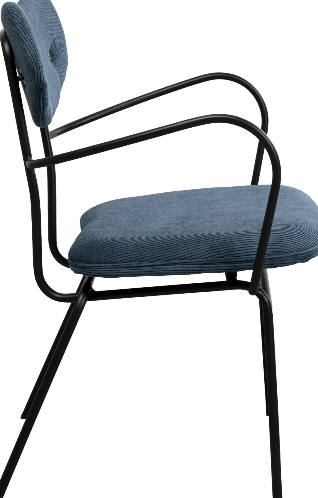 viola_tuoli_ksinojilla_sininen_2.webp Tuolit>KARE Design Viola Tuoli Käsinojilla Sininen
